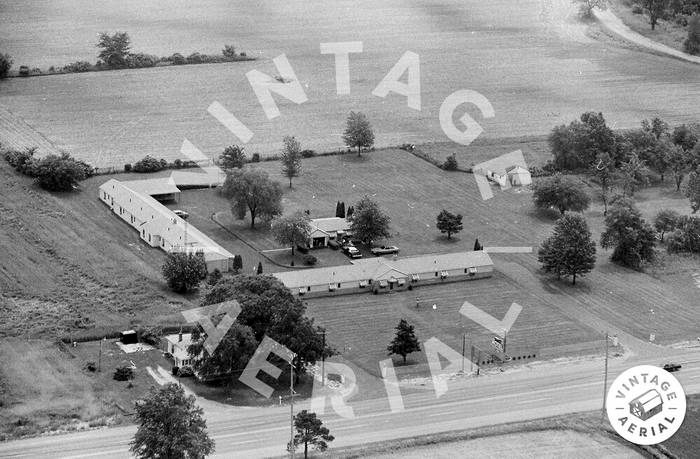 Star Motel (Haven Motel) - 1981 Aerial (newer photo)
